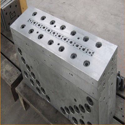 Polished and Electroplated 700mm CPVC WPC Hollow Door Panel Extrusion Mould Exporter