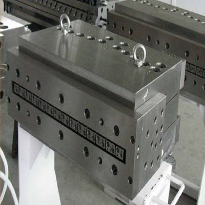 Polished and Electroplated 700mm CPVC WPC Hollow Door Panel Extrusion Mould Exporter