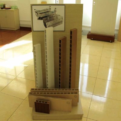 Polished and Electroplated 700mm CPVC WPC Hollow Door Panel Extrusion Mould Exporter