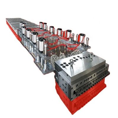 55kW Power Yuhao PVC Door Panel Extrusion Machine for SIEMENS Pvc Profile Production