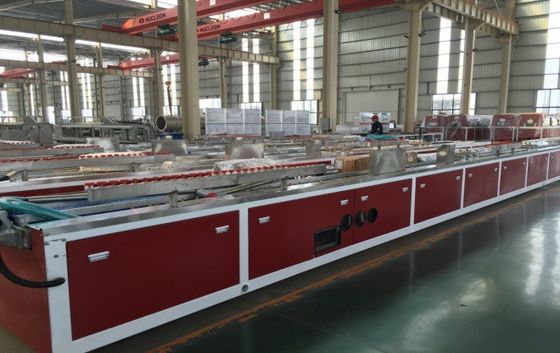 Advanced PVC WPC Plastic Profile Making Machine for Indoor Door Panel Manufacturing