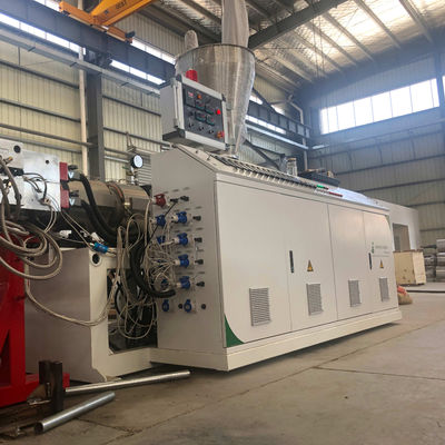 Customized 80/156 Conical Twin Screw Extruder for PVC/PE/PP Profile Extrusion at Best