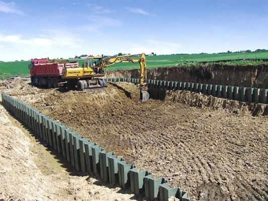 3Cr17 Mould Material PVC Sheet Piles for Long-Lasting Erosion Control Landscaping