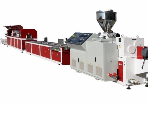 Powerful 37kW WPC Profile Decking Board Extrusion Line for Wood and Plastic