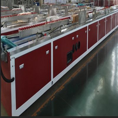 Powerful 37kW WPC Profile Decking Board Extrusion Line for Wood and Plastic