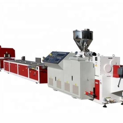 PP Turn-key Project WPC Decking Profile Extruder Machine with Wood Wastage Solution