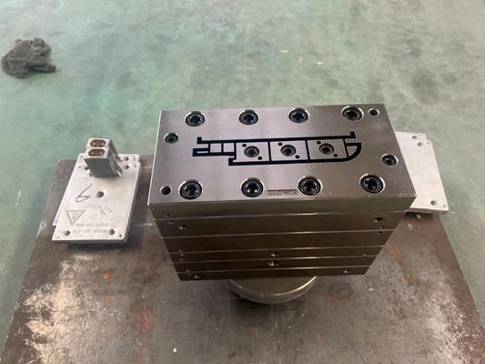 PVC Auxiliary Profile Mould and WPC Wood Plastic Door Cover Tool with AutoCAD Design