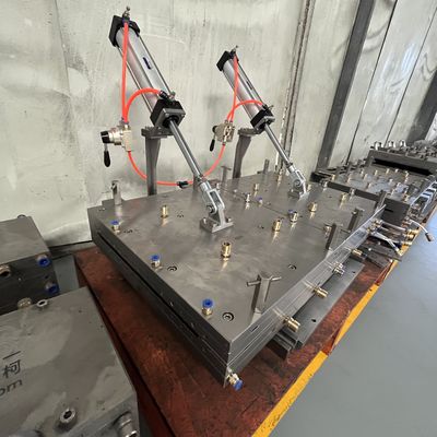 Co-Extrusion Wallboard Asa Pc Pe Upvc Profile Extrusion Die Mold Moulds in Silver PVC