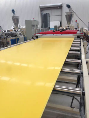 38CrMoALA Screw Material PVC Foam Board Extrusion Line for Superior Final Product