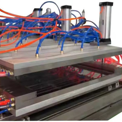 Silver PVC 1000mm WPC Hollow Door Panel Making Machine Production Line with Rigid PVC