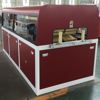 Double-screw Plastic PE WPC Decking Profile Making Machine for 150-200kg/h Capacity