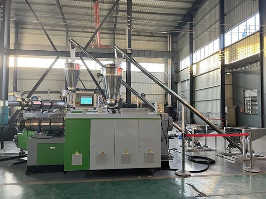 Outdoor PE/PP WPC Composite Floor Decking Extrusion Machine for WPC Decking and Plank