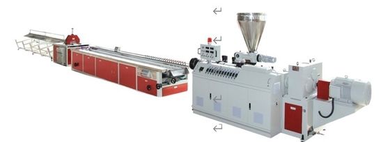 Outdoor Decking WPC Wood Plastic Composite Floor Extruder Making Machine Customizable