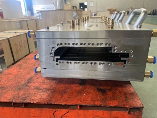 Electroplating Polishing Surface Treatment WPC Extrusion Mould for OEM WPC Door Frame
