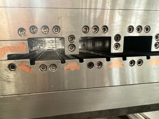 Wood Plastic WPC Extrusion Mould for Decking Floor Wide 150mm Production Line