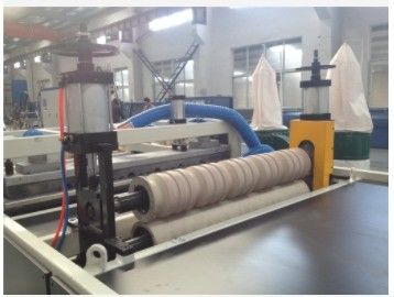 Conical Twin Screw PVC Glazed Roof Sheet Extruding Machine with ABB Inverte