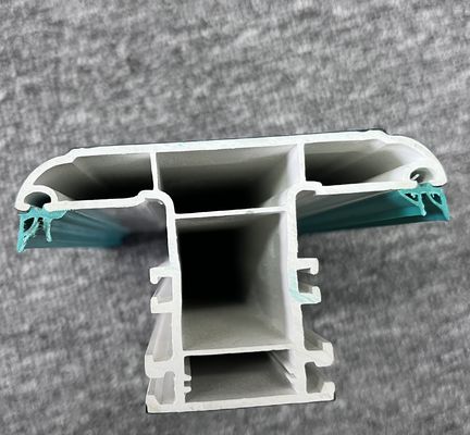 EKO UPVC Plastic Profile in Customer Size Manufactured by 1-Cavity PVC Extrusion Mould