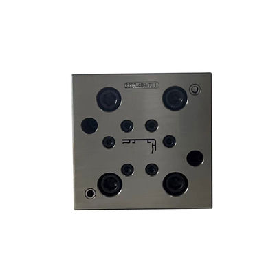 Silver PVC Wood Plastic Door Interlock Profile Extrusion Mould for Household Products