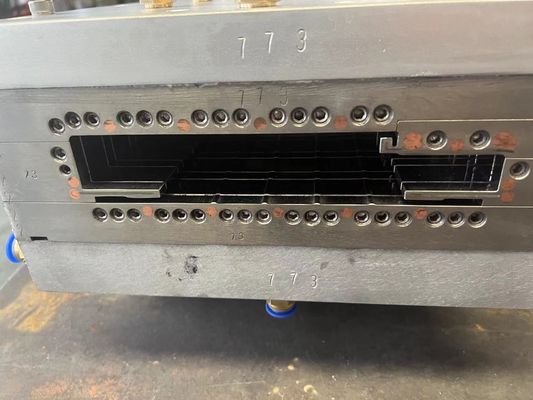 1 Cavity Silver WPC Door Extrusion Mold for Door Frame Extrusion Production Line