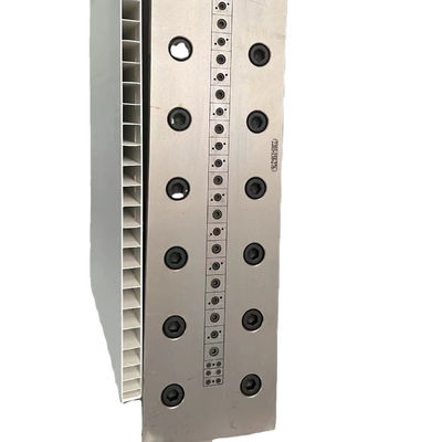 1 Cavity PVC Plastic Extrusion Calibrator Die for PVC Door Panel Mould in Custom Size