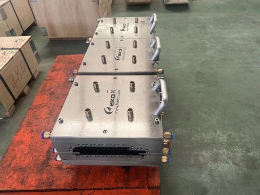 WPC Door Frame Mold Extrusion Die Design for WPC PE PP Profiles in Customer Size