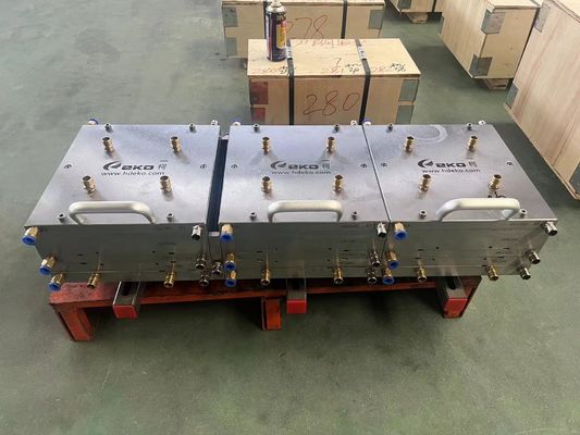 WPC Door Frame Mold Extrusion Die Design for WPC PE PP Profiles in Customer Size