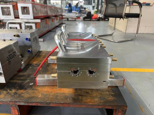 UPVC Extrusion Mould for PVC Wood Plastic Skirting Baseboard Profile Creation Process