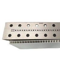 Electroplating Polishing Treatment 3CR17 UPVC Hollow Panel Mold for Door and Wall Panel