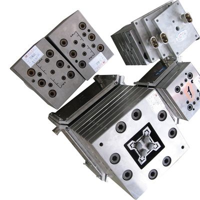 WPC PVC Pipe Extrusion Die Design Mould with Electroplating Polishing Surface Treatment