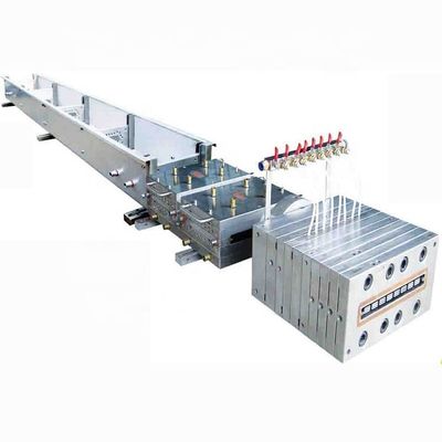 WPC PVC Pipe Extrusion Die Design Mould with Electroplating Polishing Surface Treatment