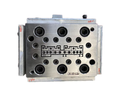 Accurate PVC WPC Silver Door Frame Profile Extrusion Mould for Plastic Moulding Needs