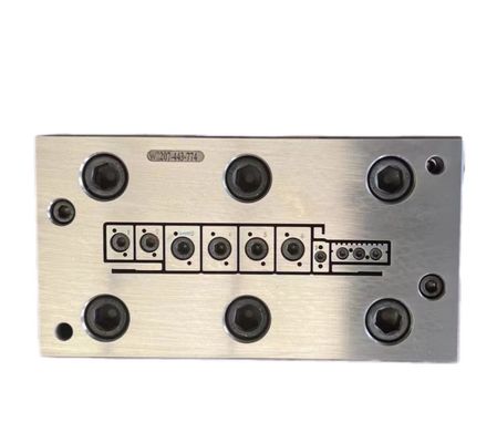 Accurate PVC WPC Silver Door Frame Profile Extrusion Mould for Plastic Moulding Needs