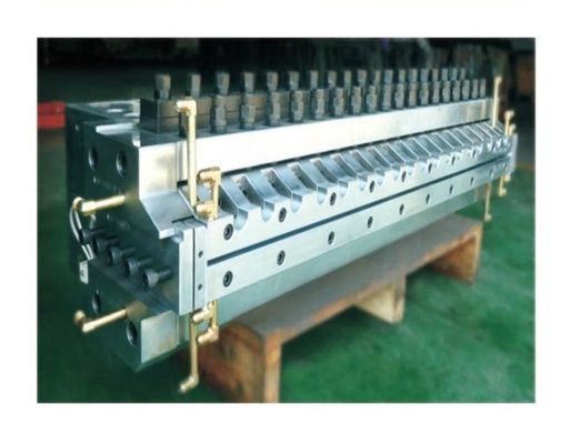 CAD Designed Electric Heater PVC Foam Board Sheet Extrusion Mold with Double Manifold