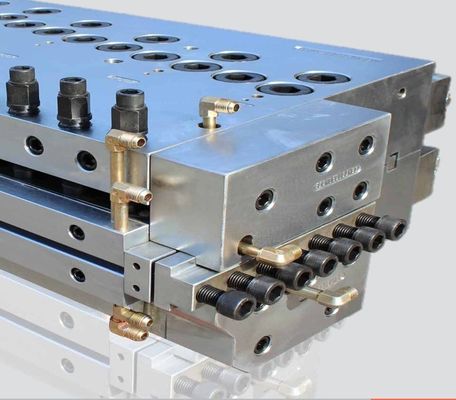 CAD Designed Electric Heater PVC Foam Board Sheet Extrusion Mold with Double Manifold