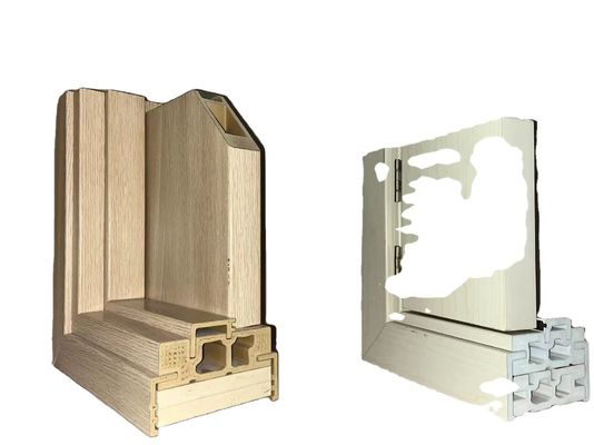 Customized 3CR17 Mould Cavity PVC Profile Part Extrusion for Window and Door