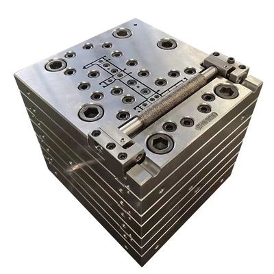 Customized PVC Profile Extrusion Mould with Electroplating Polishing Surface Treatment