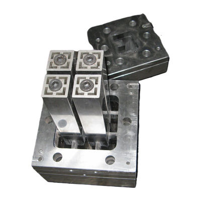 Silver WPC PVC Pipe and Profiles Extrusion Die Mould Designed for AutoCAD Software