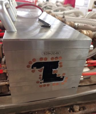 UPVC Profile Mold for AutoCAD Designed Twin Screw Extruder and Customized Production
