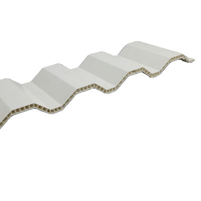 Silver PVC Corrugated Hollow Roofing Extrusion Mould for Smooth Production Process