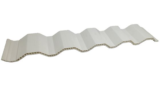 Silver PVC Corrugated Hollow Roofing Extrusion Mould for Smooth Production Process