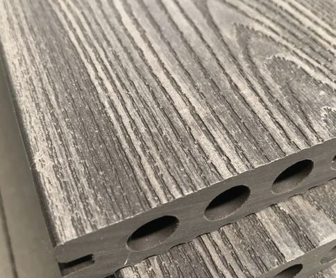 AutoCAD Designed PE WPC Decking Profile Louver Wall Cladding Production Line for Market