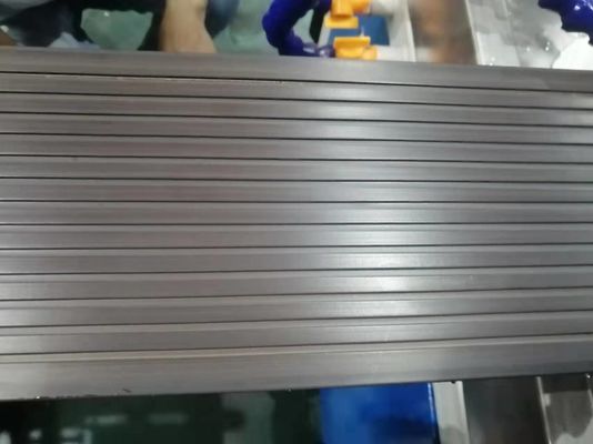 AutoCAD Designed PE WPC Decking Profile Louver Wall Cladding Production Line for Market