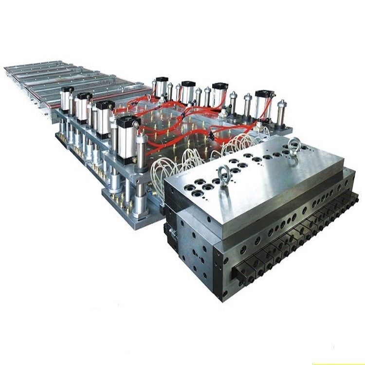 Polished and Electroplated 700mm CPVC WPC Hollow Door Panel Extrusion Mould Exporter