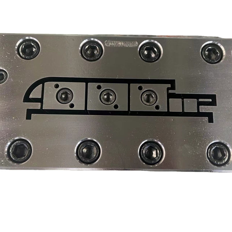 PVC Auxiliary Profile Mould and WPC Wood Plastic Door Cover Tool with AutoCAD Design
