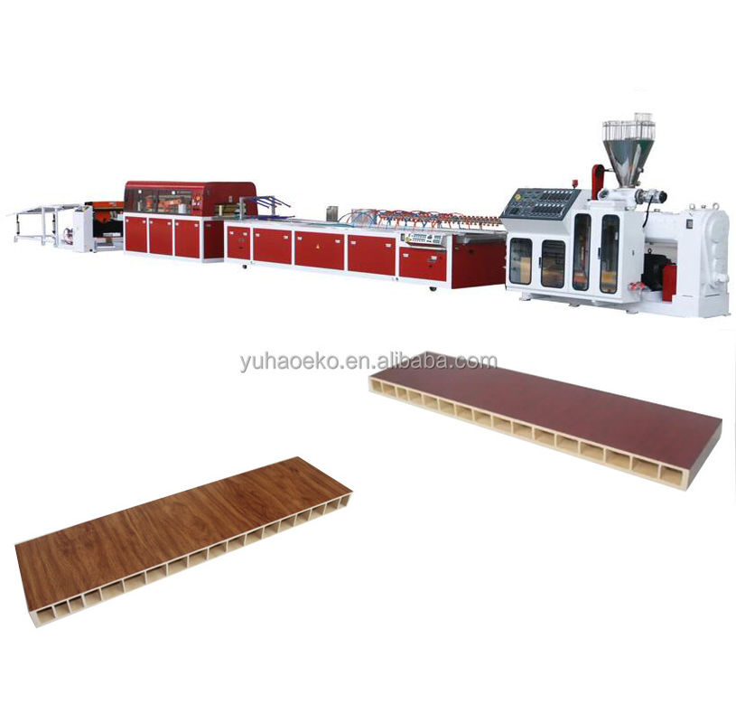 92/188mm Screw Diameter UPVC/WPC Door Panel Extrusion Machine for Construction Works