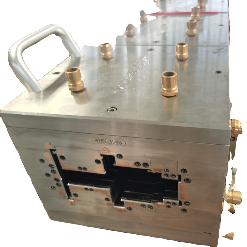 80 Series UPVC Plastic Window Frame Mould for Household Product Mold Silver Profiles