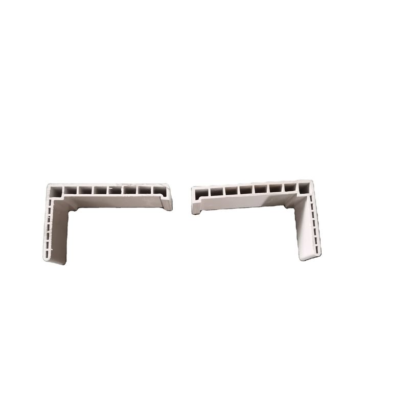 Two Cavities Silver Extrusion Die Mold for Shaping UPVC Door Frame and Silver Coating