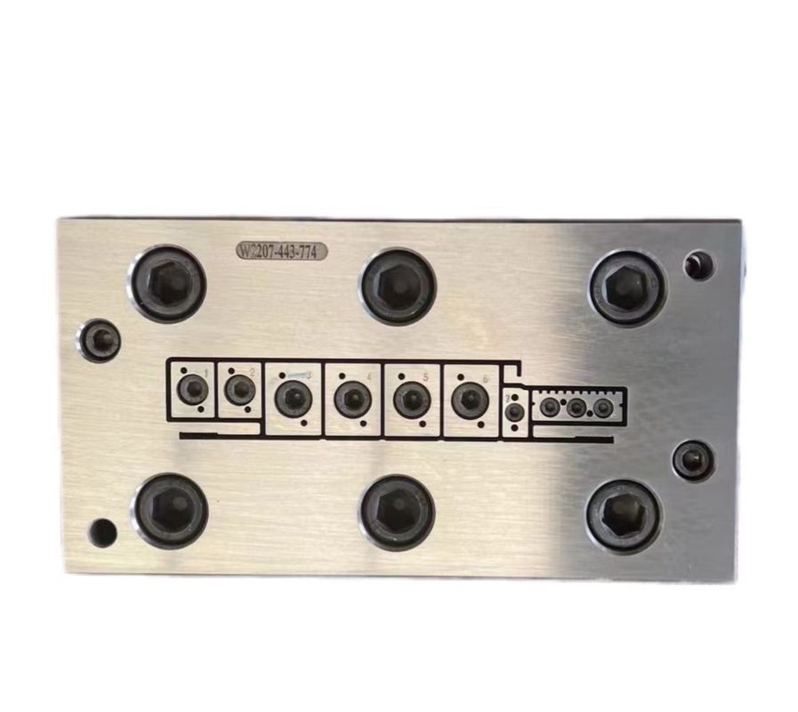 Customer Size Silver WPC Extrusion Die Mould for Plastic Window and Door Profiles