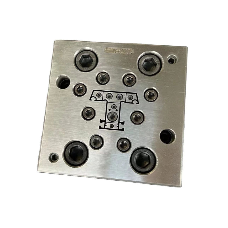 1 Mould Cavity PVC Extrusion Mold for Chinese Windows and Door Profile Production Line