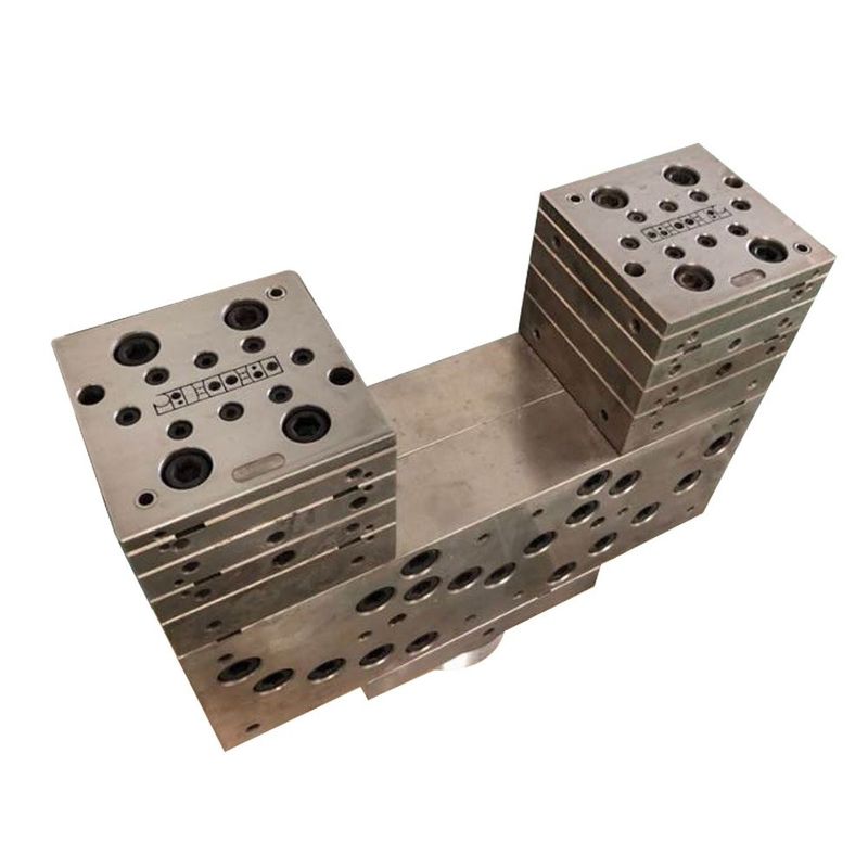 Silver WPC PVC Pipe and Profiles Extrusion Die Mould Designed for AutoCAD Software